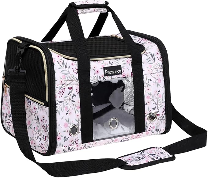 Petmolico Cat Carrier Soft-Sided Pet Bag by Petmolico