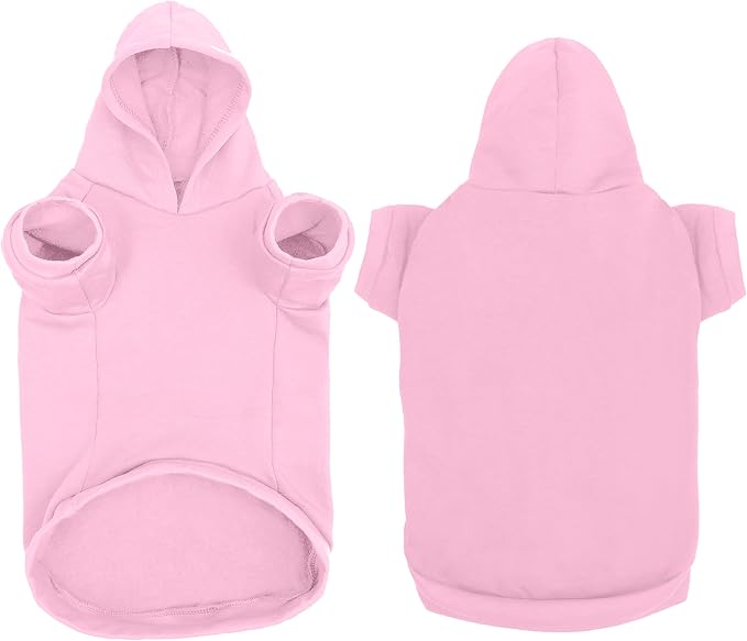 Personalized Dog Hooded Sweatshirt Custom Pet Pullover Hoodie Text/Image - Image 5