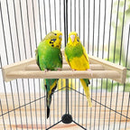 Litewoo Bird Perch Corner Platform Stand Shelf - Image 4