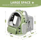 Expandable Cat Backpack Carrier, Breathable Cat Bubble Backpack - Image 7