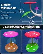 Uniclife Betta Mushroom Hammock Soft Aquarium Rest Bed Fish Breeding Playing Pad - Image 4
