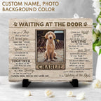 Personalized Dog Memorial Stone Plaque - Image 2