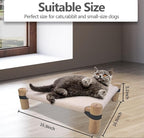 Pozico Cat Hammock Bed – Wooden Elevated Cat/Dog Bed - Image 3