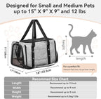 PETSFIT Soft-Sided Cat Carrier - Image 5