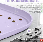 Silicone Pet Food Mat with Raised Edge - Image 4