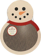 Pearhead Holiday Snowman Cat Scratch Pad, Cat Toy Scratch Pad - Image 7