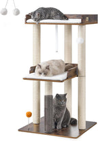 FourFurPets 43.7" Cat Tree, Modern Cat Tree Tower, Cat Tower by FourFurPets