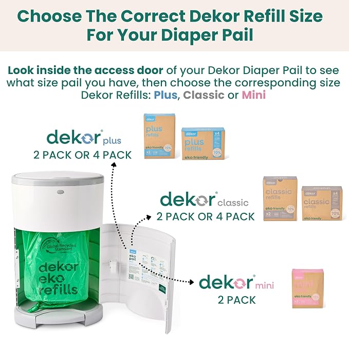 Diaper Dekor EKO Plus Diaper Pail - Image 7
