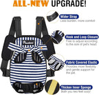 Pawaboo Pet Carrier Backpack, Adjustable Pet Front Cat Dog Carrier Backpack - Image 4