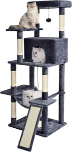 Cat Tree Tower 63in Multi-Level Cat Tower by ABCPET