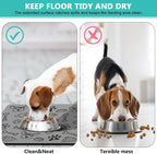 Pet Feeding Mat for Floors Waterproof Dog Mat for Food and Water Absorbent - Image 5