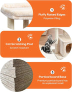 SYANDLVY 27" Cat Tree for Indoor Cats, Activity Tower - Image 5