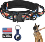 DAGANXI Tactical Dog Collar, Adjustable Military Training Nylon Dog Collar by DAGANXI