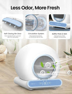 Self Cleaning Litter Box, Integrated Safety Automatic Cat Litter Box Self - Image 6