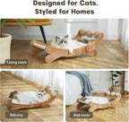 Cat Scratcher with Sisal Ball, Durable Cat Beds with Hammock - Image 6