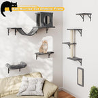 NUNU LAB Cat Wall Shelves, Indoor Cat Furniture - Image 3