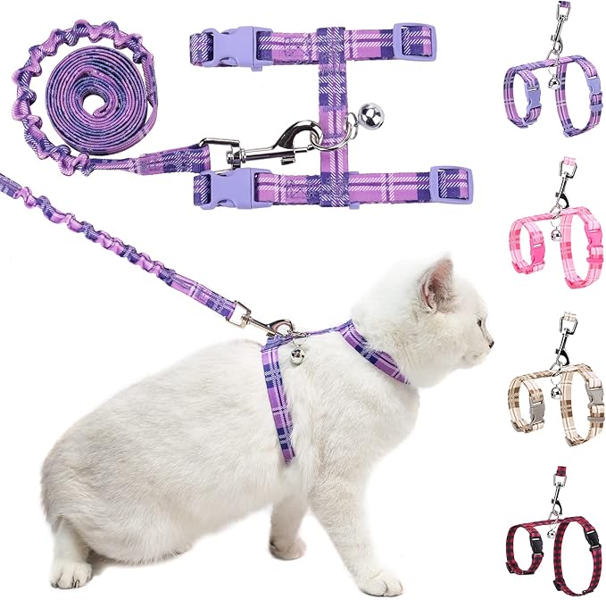 BEAUTYZOO Cat Harness and Leash Set Escape Proof by BEAUTYZOO