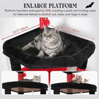 Globlazer Extra Large Platform Gothic Cat Tree, 65in Tall Sturdy Goth Cat Tower - Image 2