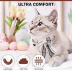 Cat Collar with Bells Breakaway, Bowtie Cat Collar - Image 5