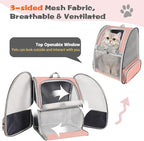 Cat Backpack Carrier, Pet Carrier Airline Approved - Image 3