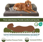 Orthopedic XXL Dog Beds, Waterproof Egg Crate Foam Big Pet Bed - Image 2