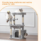 Heybly Cat Tree, Kitten Tower - Image 2