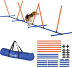 PawHut Adjustable Dog Agility Training Equipment, Dog Agility Course Backyard by PawHut
