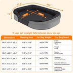 Dwanton Orthopedic Dog Bed for Extra Large Dogs - Image 4