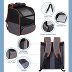 Pesen Cat Backpack Carrier, Breathable & Foldable Pet Carriers - Image 2