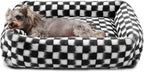 JOEJOY Small Dog Bed for Small Dogs, Rectangle Washable Orthopedic Corduroy by JOEJOY