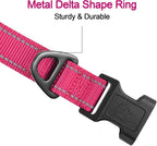 Joytale Reflective Dog Collar, Soft Neoprene Padded Breathable Nylon Pet Collar - Image 3