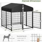 Dog Kennel Outdoor, Outside Dog Kennel - Image 5