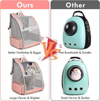 Cat Backpack Carrier, Large Pet Backpack - Image 4