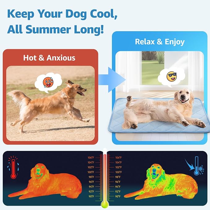 LOOBANI Dog Cooling Mat for Extra Large Dogs - Image 2