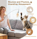 Pawaboo Feather Teaser Cat Toy - Image 5