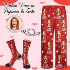Custom Pajamas Pants with Photo - Image 2