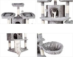 Hey-brother XL Size Cat Tree, 73.4 inch Cat Tower - Image 4