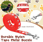 Amylove 48 Pcs Dog Collar and Leash Set, Polypropylene Adjustable Puppy Collars - Image 6