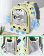 Guinea Pig Carrier Backpack, Portable Rabbit Travel Carring Bag - Image 4