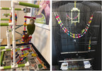 DS. DISTINCTIVE STYLE Bird Ladder Toys Coloured Flexible Parrot Swing Bridge - Image 6