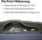 Aquarium Underground Tunnel Cave Natural Curve | Viewing Fish & Shrimp Under - Image 4