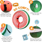 BENCMATE Inflatable Dog Cone Collar Alternative, Soft Dog Cone - Image 2