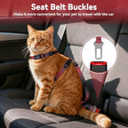 Cat Harness and Leash Set, 3-in-1 Escape Proof Adjustable, Comfortable Soft - Image 2