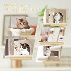 SHA CERLIN 68 Inches Multi-Level Large Cat Tree - Image 3