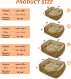 MIXJOY Large Dog Bed for Large Medium Small Dogs, Rectangle Washable Orthopedic - Image 6
