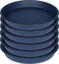 6 Pack of 12 inch Plant Saucer, Heavy Duty Plastic Plant Saucer 12" Round by Bleuhome