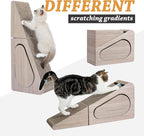 PAWZ Road Cat Scratcher, Triangle Cardboard Cat Scratcher 28.3” Large Scratch - Image 5