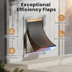 All Aluminum Dog Door, Rust Proof Heavy Duty Large Dog Door - Image 3