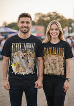 Custom Bootleg Rap Shirt with Photo Text, Vintage Custom Picture Shirt - Image 6