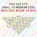 Birthday Dog Bandanas 1 Pack, Colorful It's My Birthday Dog Scarfs - Image 2